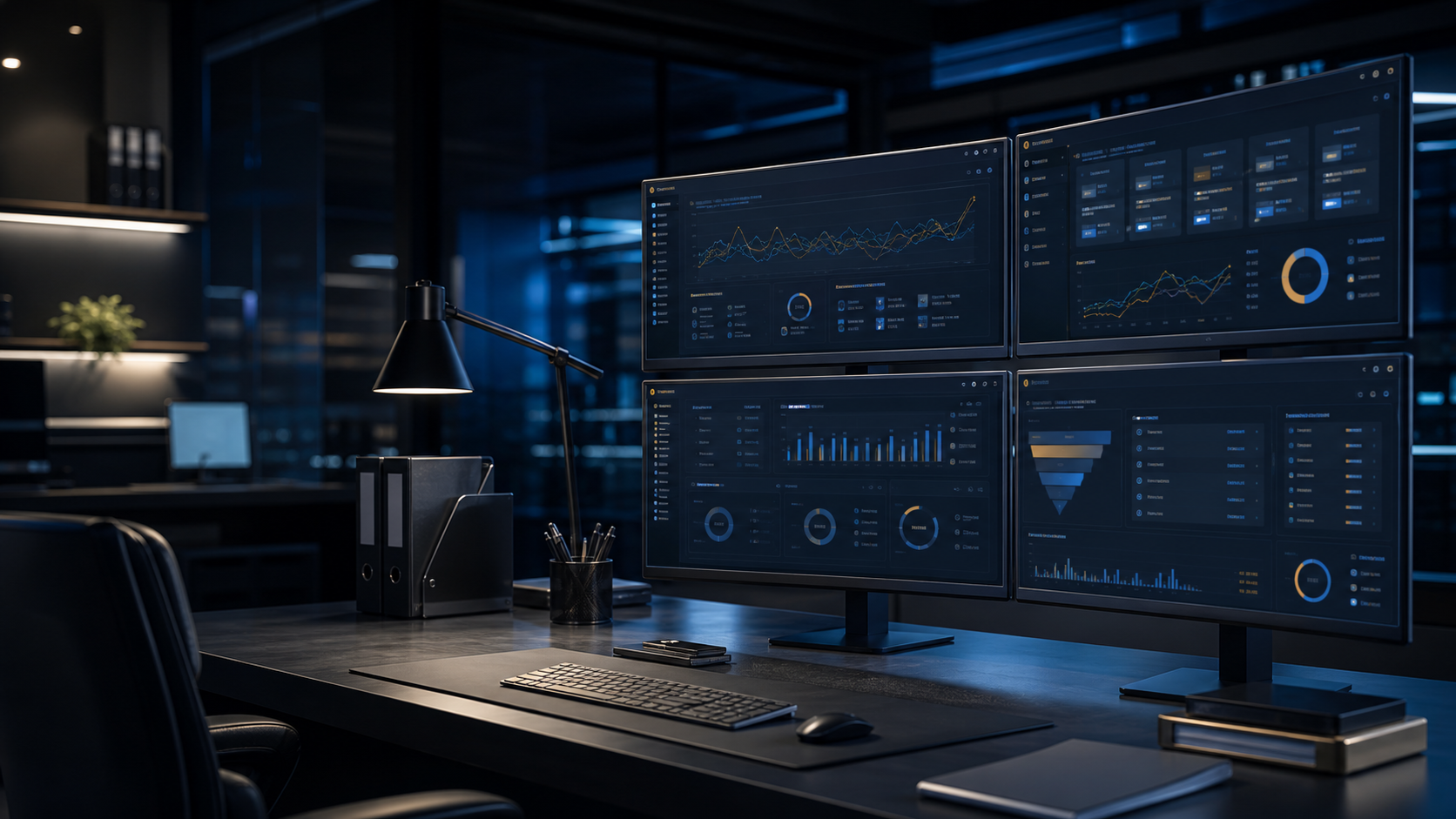 Real-time intake dashboard and workflow view
